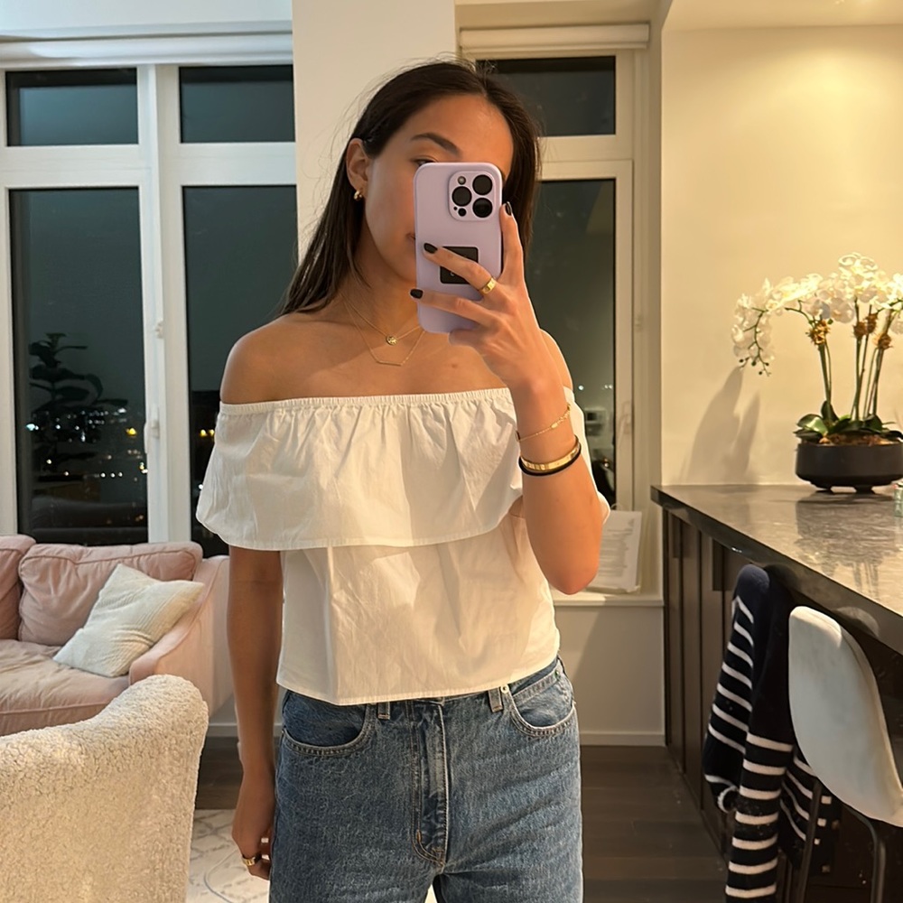 Splendid Off the Shoulder Top